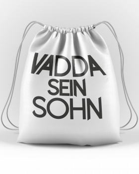 Vadda sein Sohn Bag Black