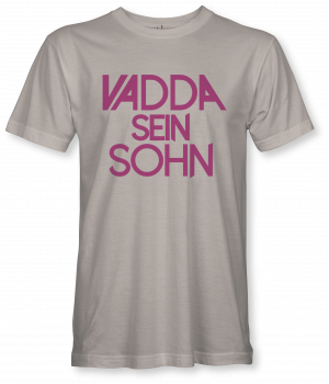 Vadda sein Sohn Shirt Pink